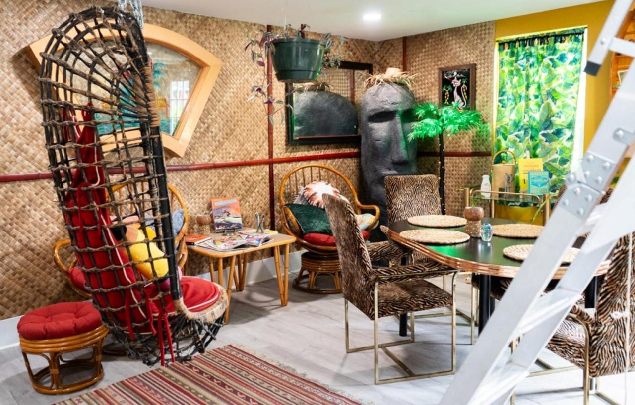 Tropical Tiki Hut Villa Louisville Bagian luar foto